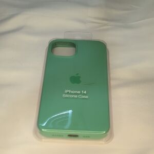 Apple iPhone 14 Silicone Cover - Mint